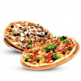 Menú 2 Pizzas Medianas Con Opción De Cerveza