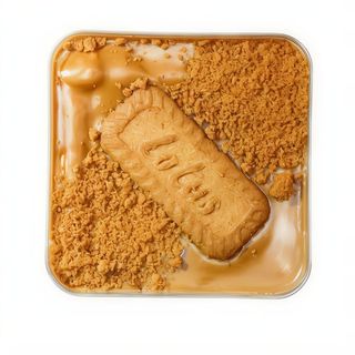 Tarta Lotus (porción)