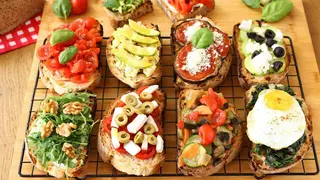 Bruschette miste - 4 pezzi