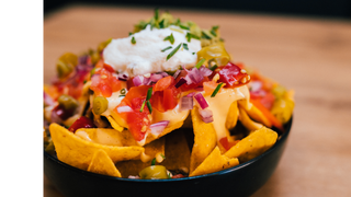 VEGE LOADED NACHOS