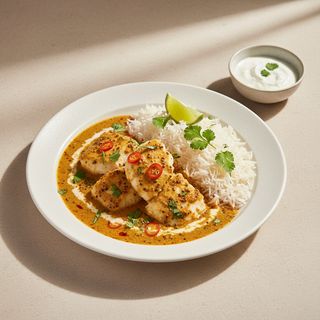 Menu di Pesce Curry
