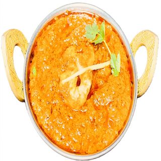 Prawn Curry com Arroz