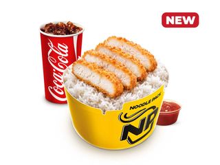 (NEW) Meniu Rice Pack Crunchy Șnițel