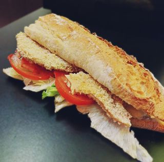 Pollo rebozado (Hecho al horno)