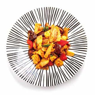 1153. Pollo Con Bambú Y Setas