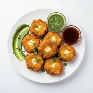 Paneer pakora 8 pezzi