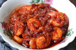 Chilli Prawns