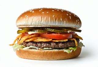 Hamburger pounder hashbrown