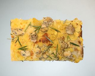 Pizza pollo e patate - al trancio
