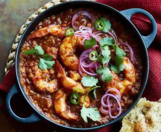 King Prawn Dopiaza