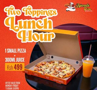 Two Toppings Lunch Hour