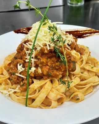 Pâtes Bolognaises + Soda