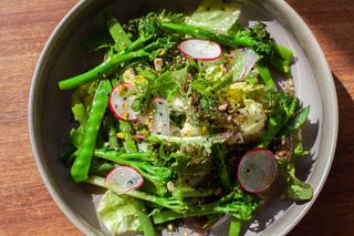 Ensalada De Verdes Con Vinagreta Brutus