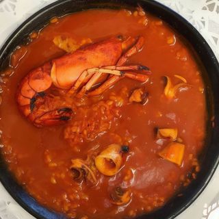 Arroz Cantábrico (Bogavante Y Chipirones)