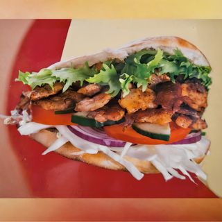 Kebab Normal Con Queso