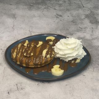 Tortitas con nutella y platano