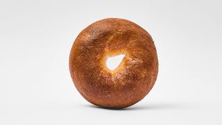 Bajgiel bez dodatków