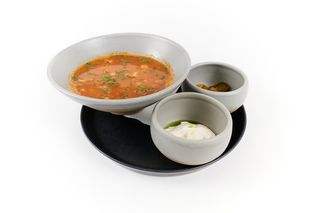 Ciorbă de fasole cu afumătură