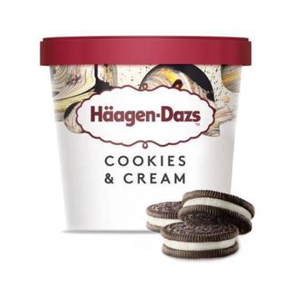 Haagen Dazs Minicup Cookies & Cream 95 ml