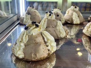 Profiteroles al caffè