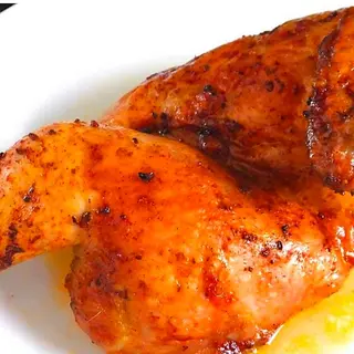 Medio pollo asado 