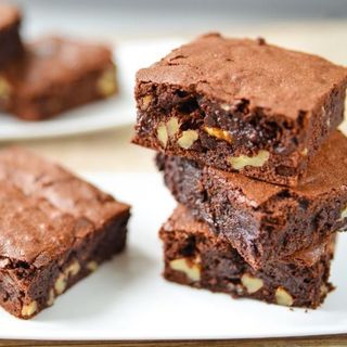 Brownie de chocolate y nueces 