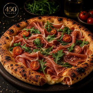 Pizza Farcita con Jamón de Parma D.O.C