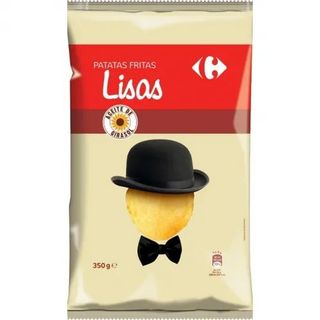 Patatas Fritas Lisas Carrefour 350 Gr.