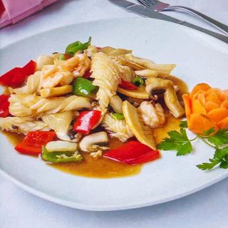 Gambas con Calamares