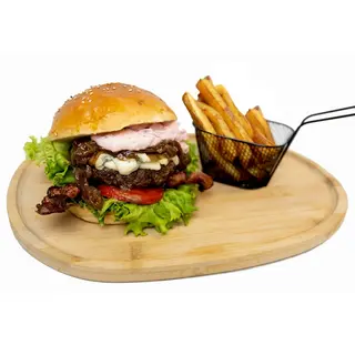 BLUE CHEESE (w zestawie z frytkami i napojem)