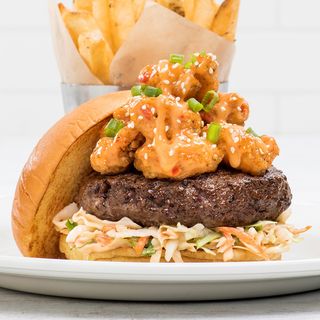 Surf & turf burger