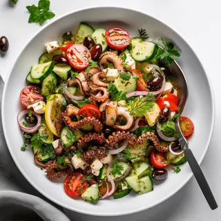Salade De Poulpe