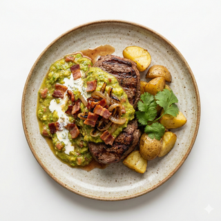 Solomillo Con Salsa De Aguacate
