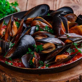 Mejillones a la marinara