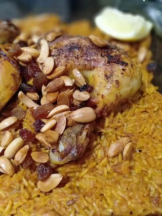 Grande Kabsa 1/2 Poulet