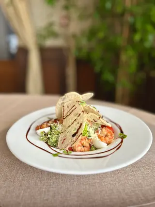 Салат Цезар з креветкою (300г)