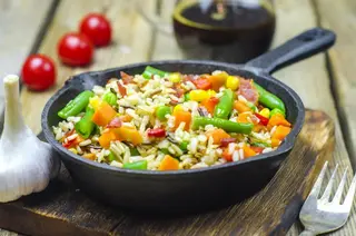 Рис с овощами/ Orez cu legume
