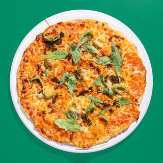 Pizza pesto (pequeña)
