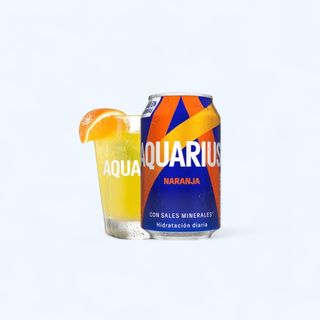 Aquarius Naranja lata 330ml.