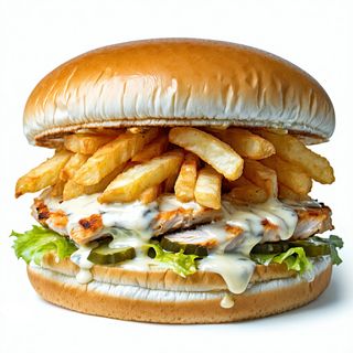 Арабски бургер с месо от дюнера