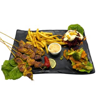 Plat Brochette De Poulet