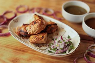 ქათმის მწვადი