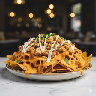Nachos de pollo
