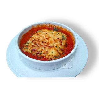 Lasaña de Berenjenas Y Bacalao