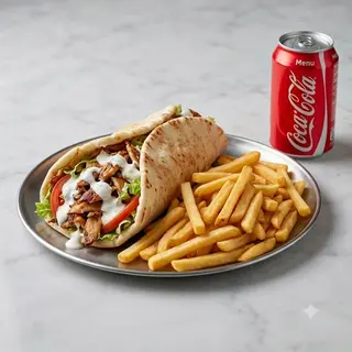 Menú 4 Dürum Kebab