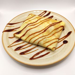 Pancakes with chicken