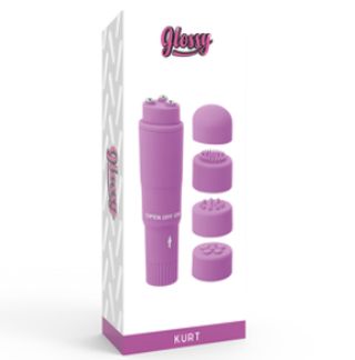 Masajeador de cabezales intercambiables