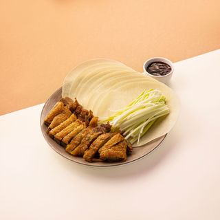 1/2 Pato Tostado Con Crepes