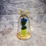 ROSA ETERNA CUPULA AZUL