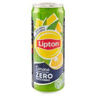 Tè verde Lipton 33 cl lattina Senza Zucchero